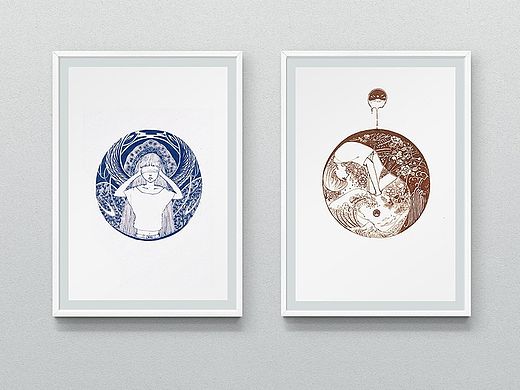 记号笔插画习作