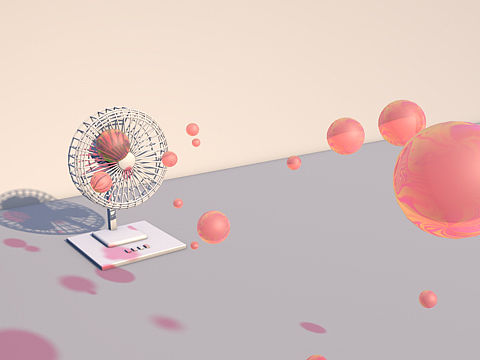 少女色风扇气泡（个人主页-ZMzA2ODk5ODg=） - 创作习作 - 站酷设计师一号或二号a原创素材 - 站酷ZCOOL