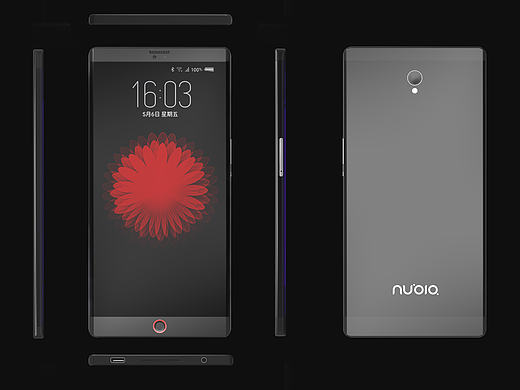 努比亚无边框手机----Wave（个人主页-ZMTcxNTA5NzI=） - 品牌 - 站酷设计师AOTO凹凸原创素材 - 站酷ZCOOL