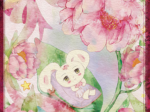 芍药闹春