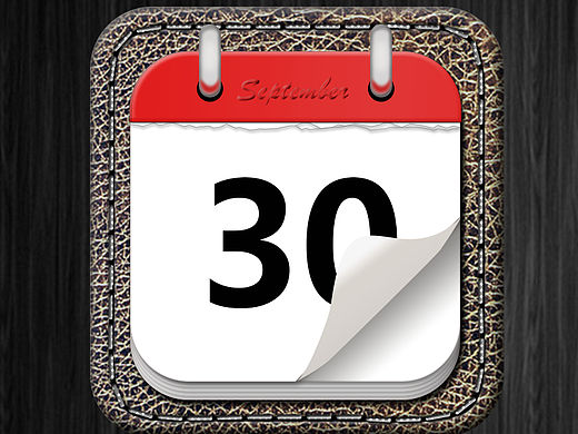 翻開新的日歷，代表新的開始——日歷小圖標  臨摹制作教程