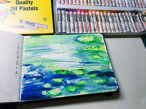 Oil Pastel 练习