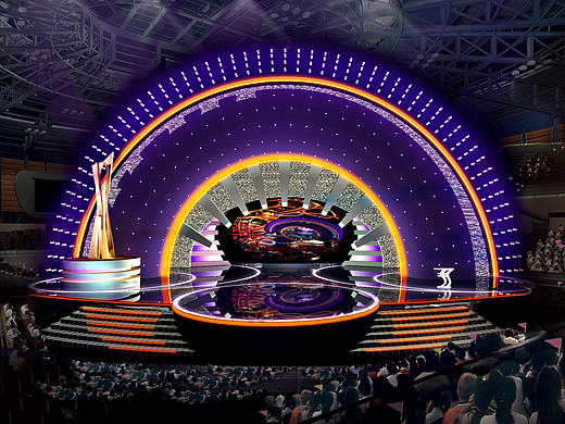 时尚先生颁奖盛典舞台设计