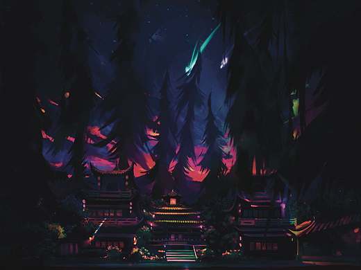 夜晚