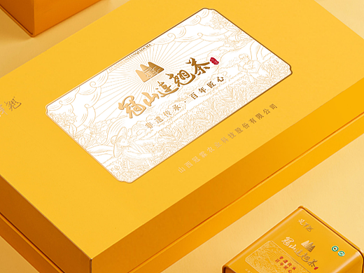 冠山连翘茶包装设计