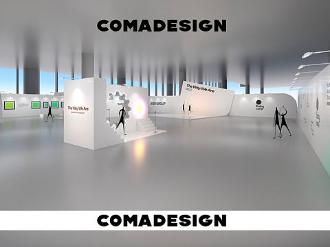 某母婴品牌2022年会外场体验区及舞美设计