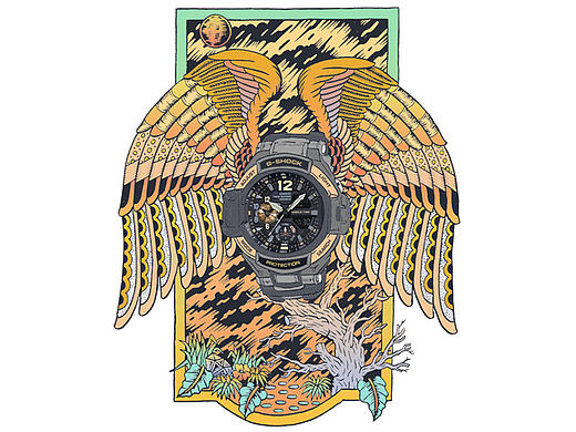 G-SHOCK插画...