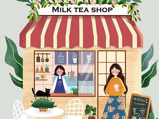 奶茶店