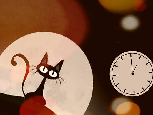 原来我是夜猫子，居然喜欢加班，白天不起，晚上不睡（个人主页-ZMTY5MzY5NjQ=） - 其他 - 站酷设计师疯狂的东东子原创素材 - 站酷ZCOOL