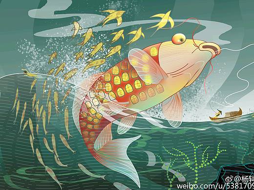 前阵子创作的插画作品