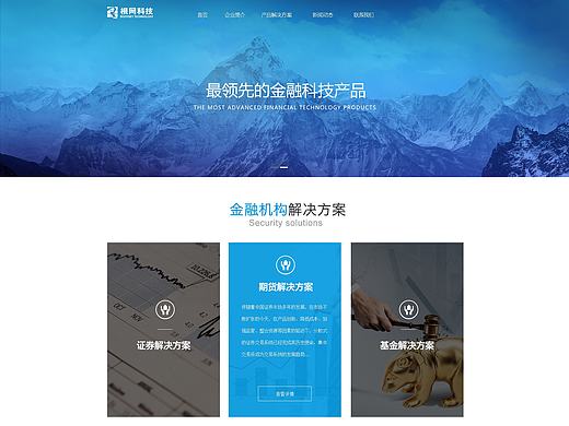 根网科技企业网站设计