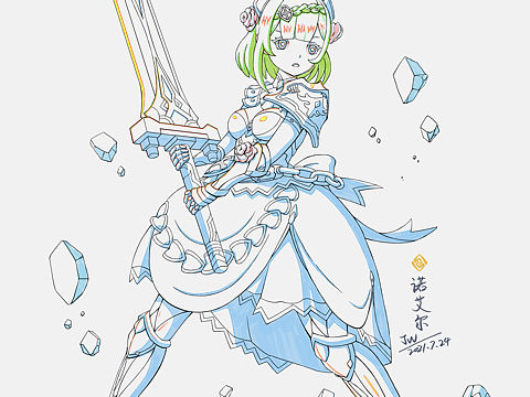 ：我会注意女仆的礼仪！