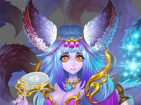 九尾MM~~！！！（个人主页-ZMTM2NjkzMTI=） - 游戏原画 - 站酷设计师ilison原创素材 - 站酷ZCOOL