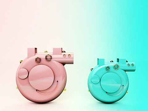 小猪佩奇 C4D 练习