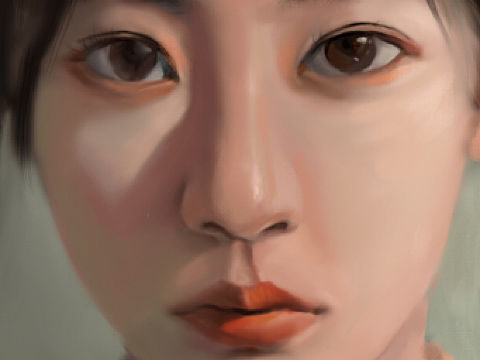 从这张开始努力练习画女孩