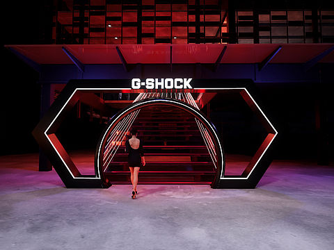 G-SHOCK卡西欧/活动策划/创意设计/晚宴/外场设计/展示