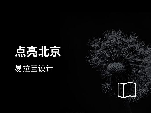点亮北京 易拉宝设计