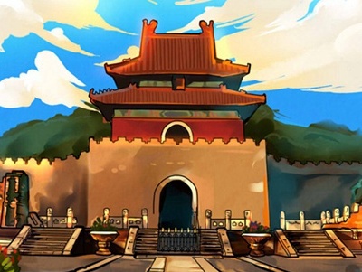 明显陵-涂鸦