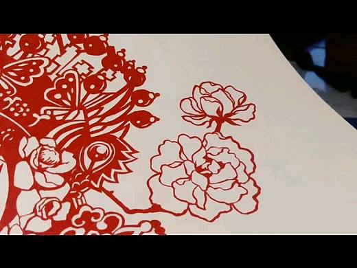 线描 构成 剪纸