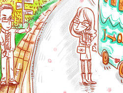 距离（个人主页-ZMjExMzEzNg==） - 创作习作 - 站酷设计师初心插画w原创素材 - 站酷ZCOOL