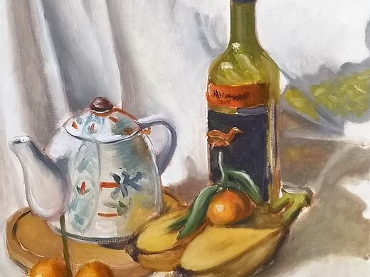 靜物幾組（個人主頁-ZNDQ0Mjc2NDA=） - 繪畫 - 站酷設(shè)計師wulongtea原創(chuàng)素材 - 站酷ZCOOL