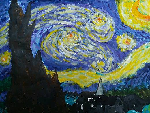 设计色彩作业作品