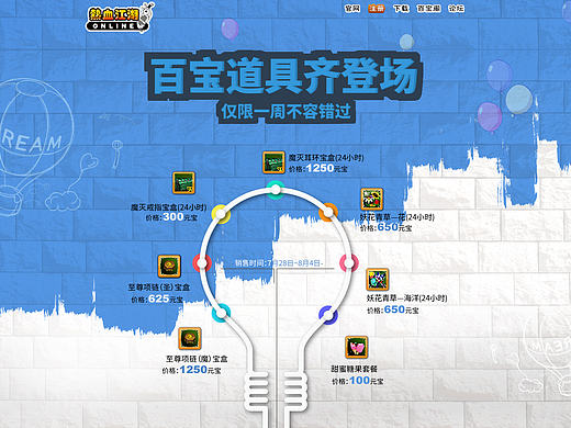 公司7月份做的一些活动页面