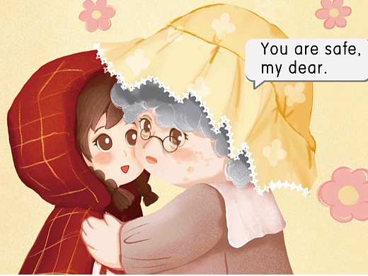 童话故事《小红帽》英文动画