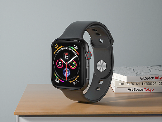 电子产品3C类目Watch手表产品渲染