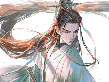 今年的一些古风插画作品