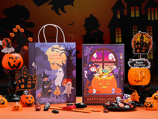 万圣节氛围 | 礼盒摄影