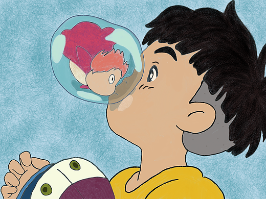 《宗介和波妞》