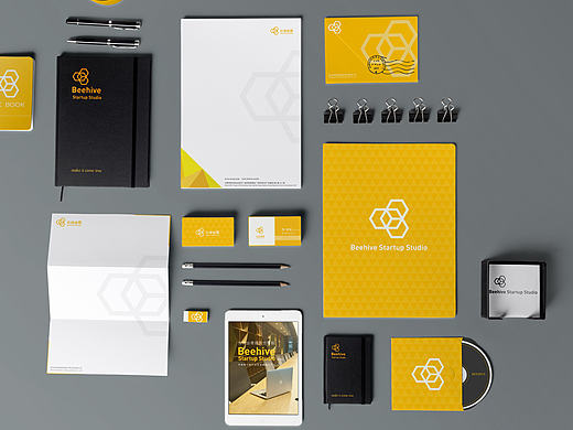 Beehive Startup Studio- VI设计