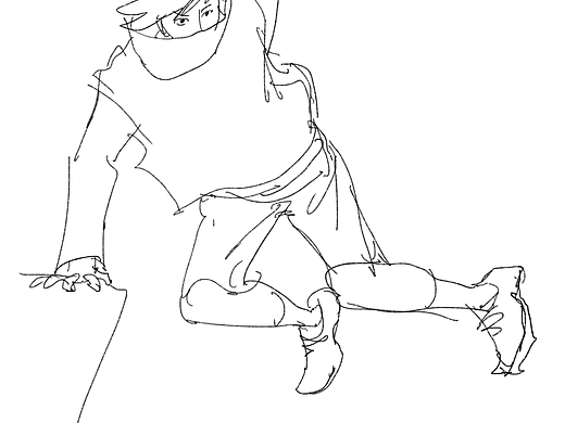 #速写60天挑战赛# day53@速写班长