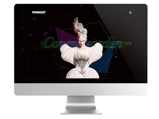 toni&guy web design