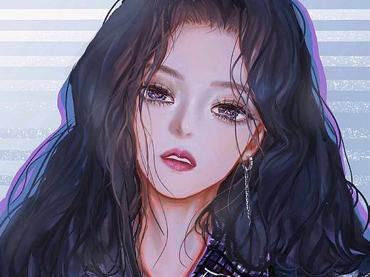 插画-BLACKPINK·Jisoo