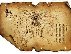 《盗墓笔记》看完小说画的，好久没画了都生熟了