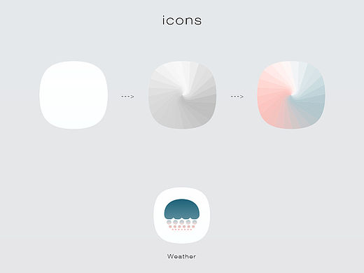 简约风系统图标icon
