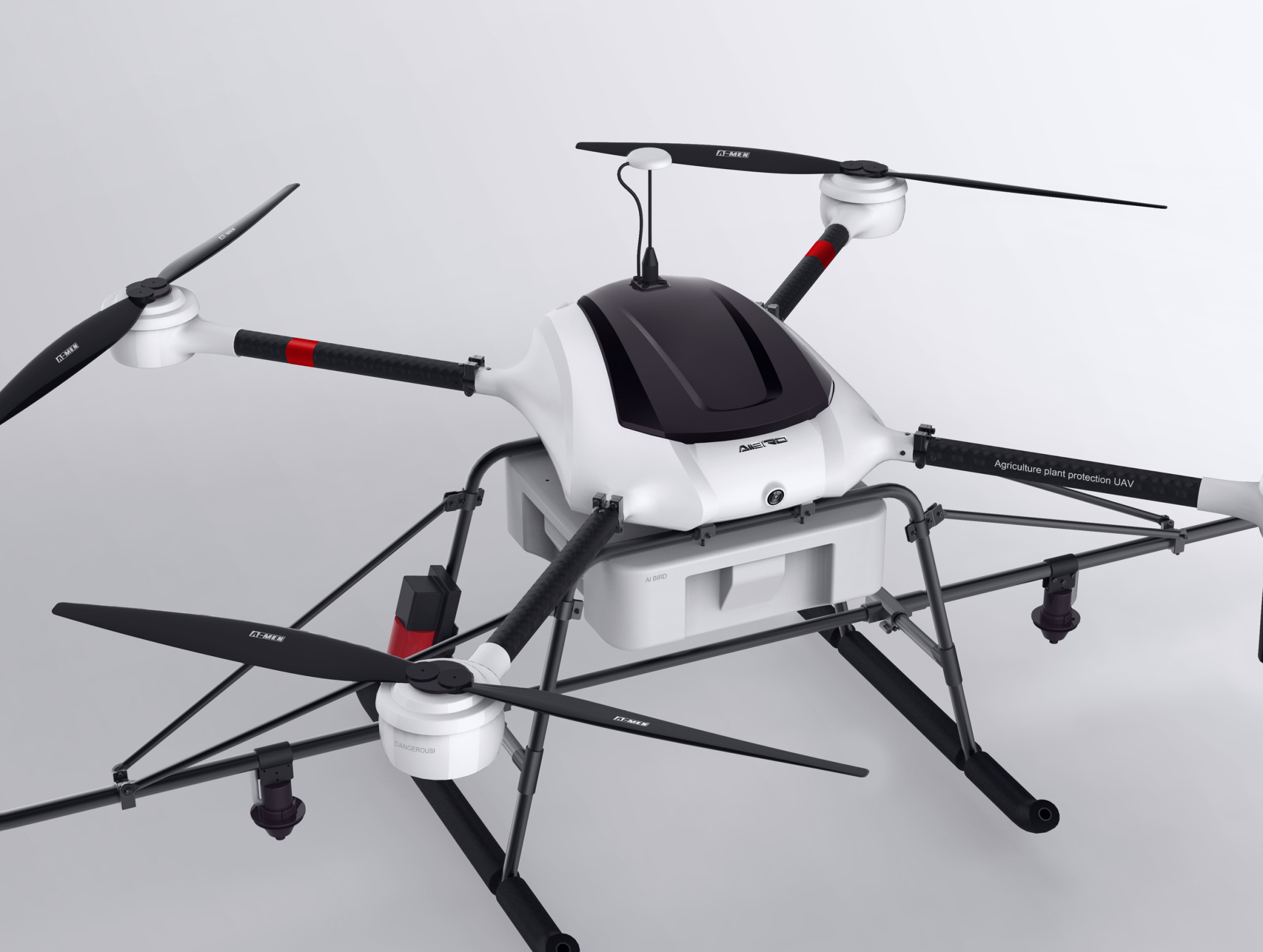 四旋翼无人植保机