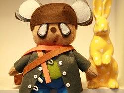 手工眼袋熊安宝仔（Amber Bear）+制作过程（个人主页-ZNjIyNDE2） - 文案/策划 - 站酷设计师加U猫原创素材 - 站酷ZCOOL