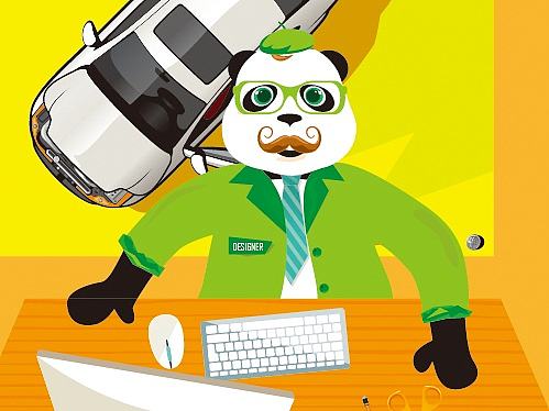 我自信我自由（个人主页-ZMTk0MjU2NzI=） - IP形象 - 站酷设计师wangconghui原创素材 - 站酷ZCOOL