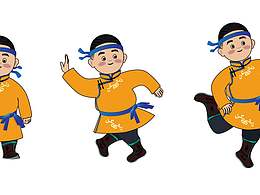 蒙古風(fēng)格人物設(shè)計