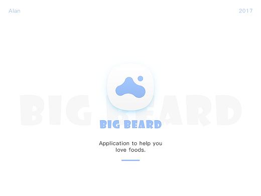 简约风美食社交APP