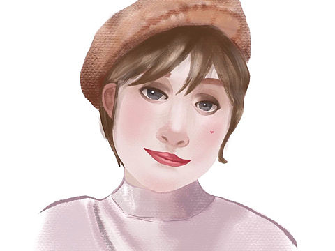 自畫像（個(gè)人主頁(yè)-ZMzIzNTg0MDA=） - 創(chuàng)作習(xí)作 - 站酷設(shè)計(jì)師是小肥腿啊原創(chuàng)素材 - 站酷ZCOOL