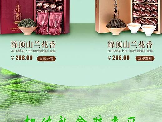 茶叶首页（个人主页-ZMTk1NTk3NjA=） - 电商 - 站酷设计师摆摆熊原创素材 - 站酷ZCOOL