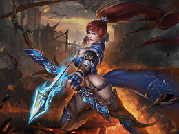 游戏原画(卡通角色)