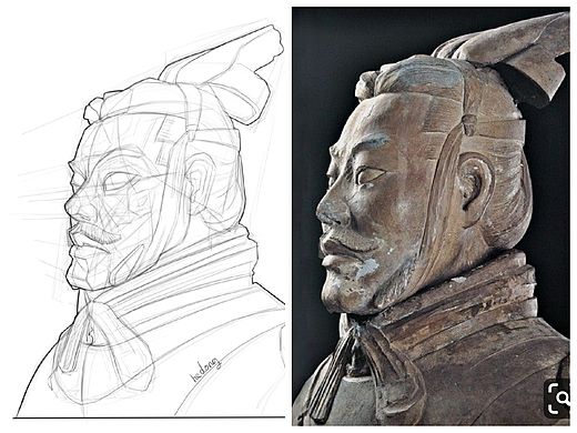 秦代兵马俑造型分析