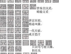 普用LOGO字体