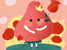 水果茶插图创作