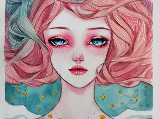 以前画的一些水彩